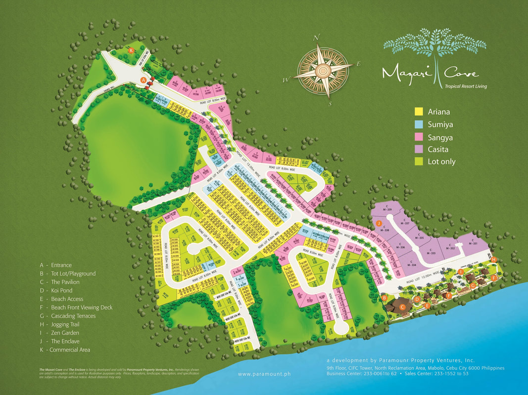 Mazari Cove Naga Masterplan by Paramount Property Ventures
