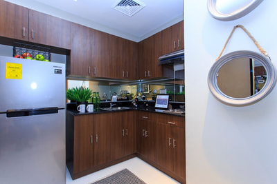 Galleria Residences Cebu 1 Bedroom - Kitchen Actual Showroom