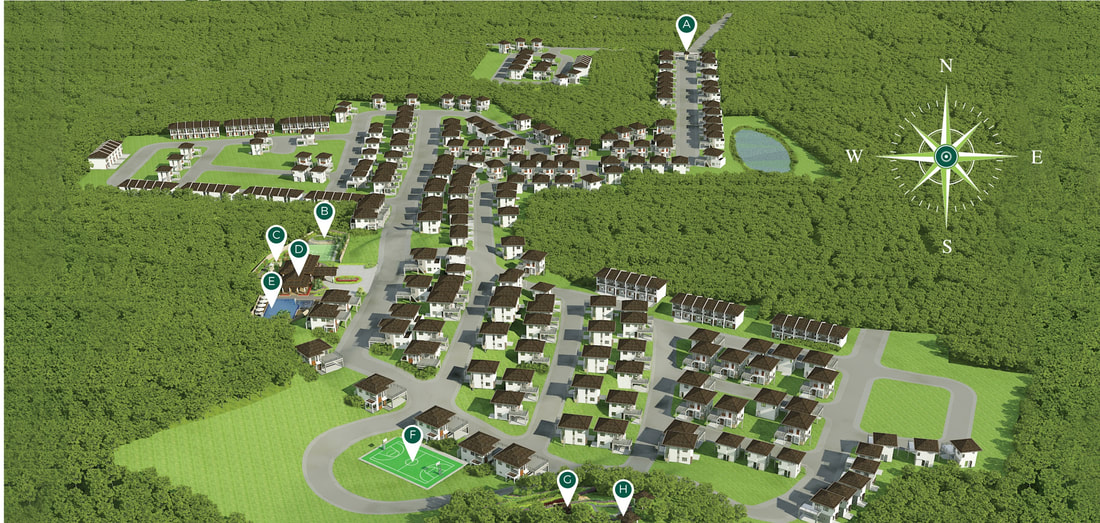 The Wellington Greens Compostela by Paramount Property Ventures Site Development Plan